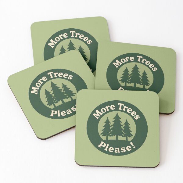 Item preview, More Trees Please designed and sold by Broken Antler Designs .