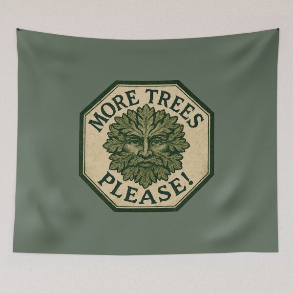 Item preview, More Trees Please designed and sold by Broken Antler Designs .
