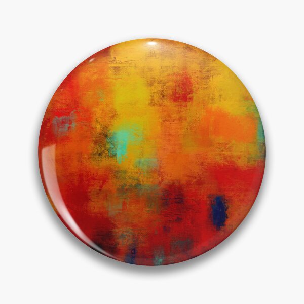 Item preview, Earth Fire and Heavenly Radiance - Abstract Art Painting designed and sold by Petra Lang.