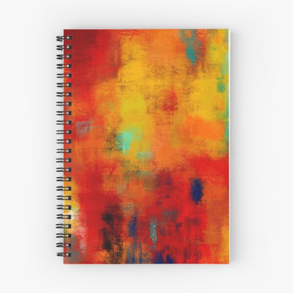 Aperçu de l'œuvre Feu de la Terre et Éclat Céleste - Peinture d'Art Abstrait créée et vendue par Petra Lang.