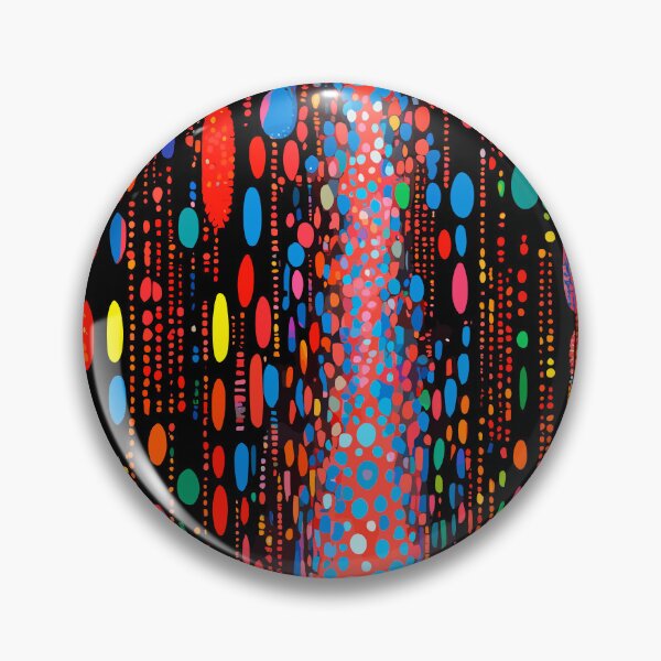 Item preview, Colored Dots IV Kasuma Inspired designed and sold by blackink-design.