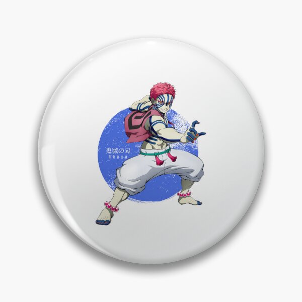 Item preview, Martial Demon Warrior – Blue Striped Fighter Anime Artwork designed and sold by lamiarte.