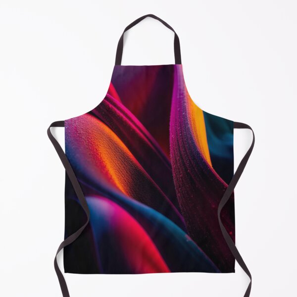 Item preview, Vibrant Neon Waves Abstract Art designed and sold by Harmonic_Layers.