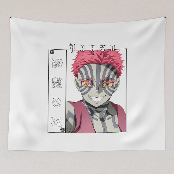 Item preview, Martial Demon Warrior – Blue Striped Fighter Anime Artwork designed and sold by lamiarte.