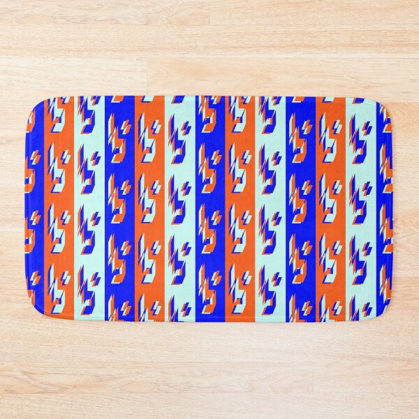 Item preview, bbb (Blue, Orange, White) designed and sold by LowResDesigns.