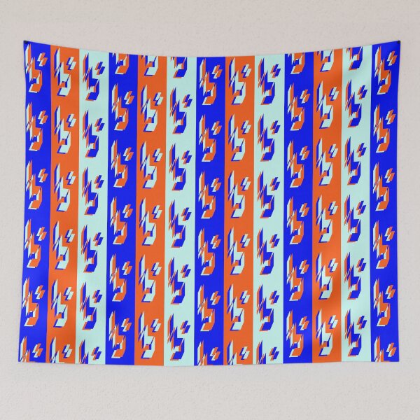 Artikelvorschau, bbb (Blau, Orange, Weiß) entworfen und verkauft von LowResDesigns.