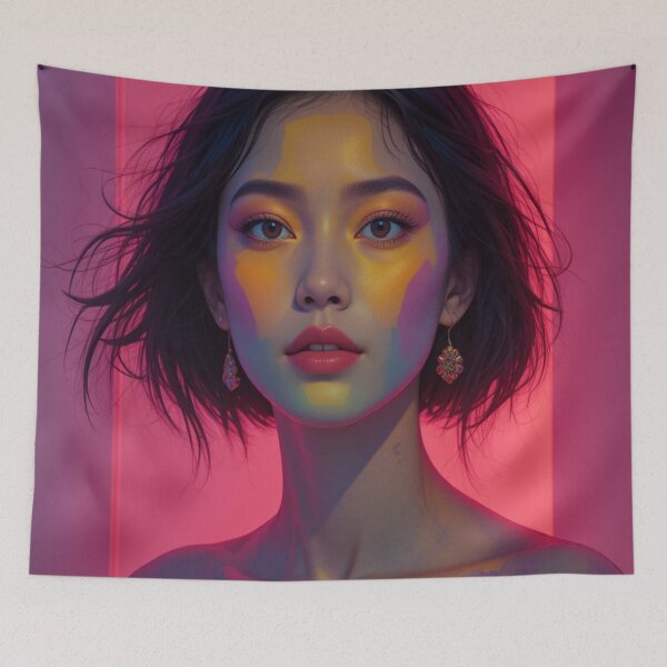 Item preview, Minimalist female art portrait designed and sold by Hot4Shirt.