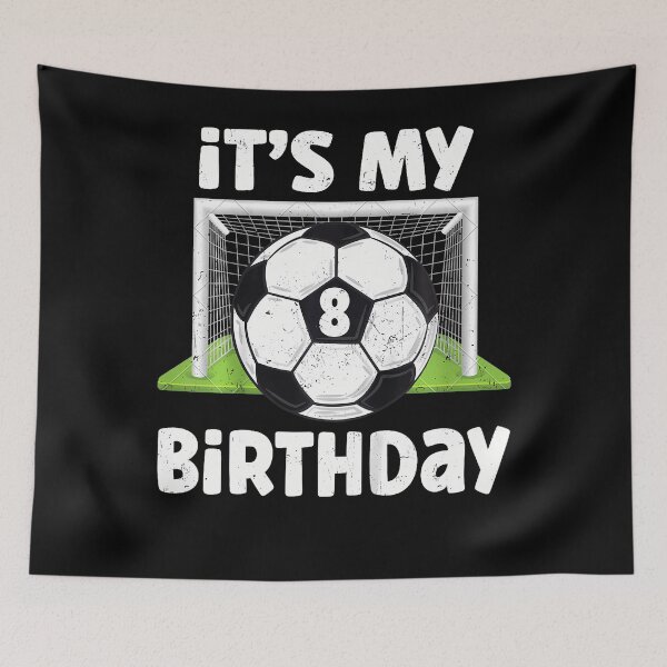 Item preview, Kids 8 Years Old Soccer 8Th Birthday Player Kids B-Day Party designed and sold by TysonLangosh.