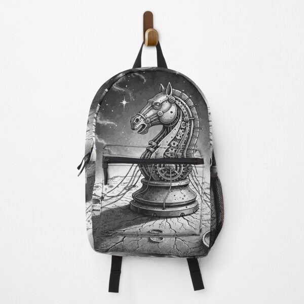Item preview, space chess - chess pieces - KNIGHT piece on the moon designed and sold by Prtina.