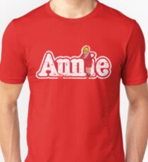 Annie Broadway Musical Show Movie Orphan Film Vintage Distressed Unisex T-Shirt