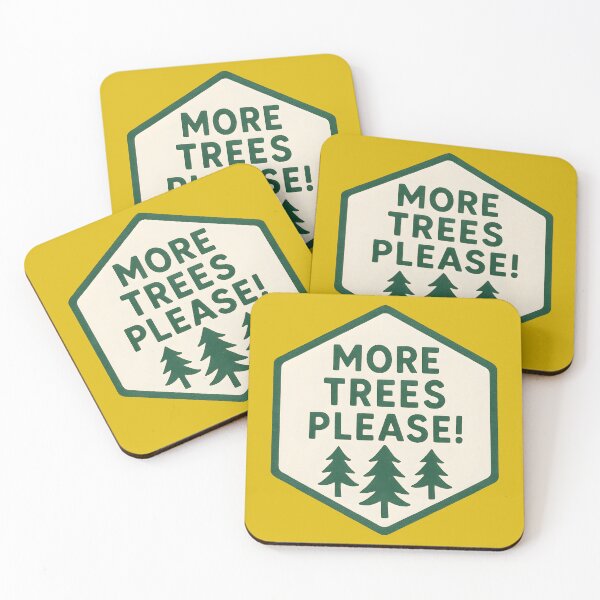 Item preview, More Trees Please designed and sold by Broken Antler Designs .
