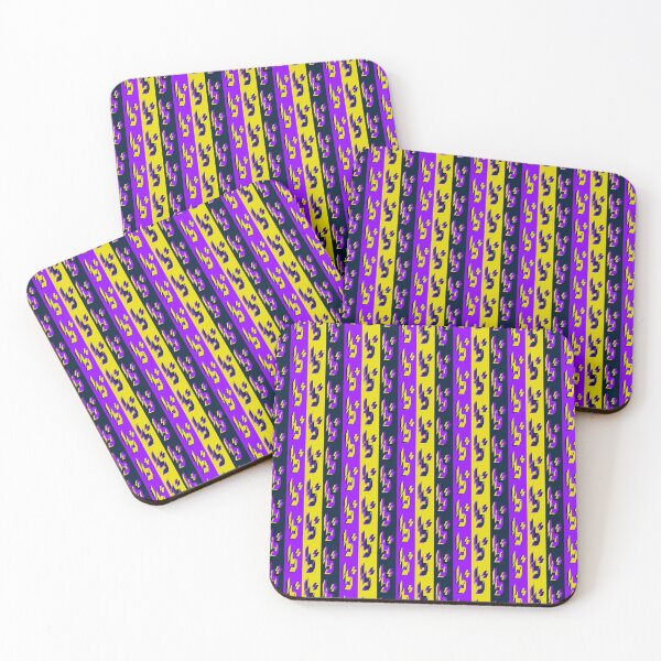 Item preview, bbb (Purple, Yellow, Black) designed and sold by LowResDesigns.