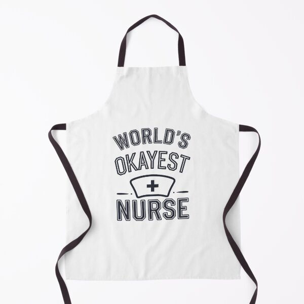 Item preview, world's Okayest Nurse designed and sold by belladesign7.
