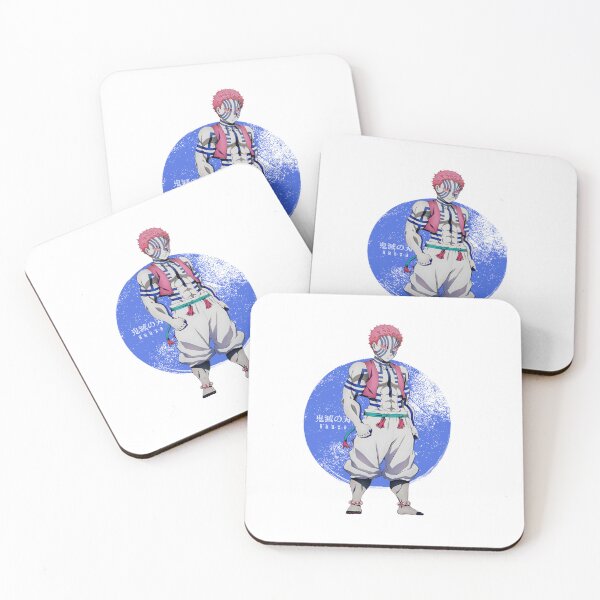 Item preview, Martial Demon Warrior – Blue Striped Fighter Anime Artwork designed and sold by lamiarte.