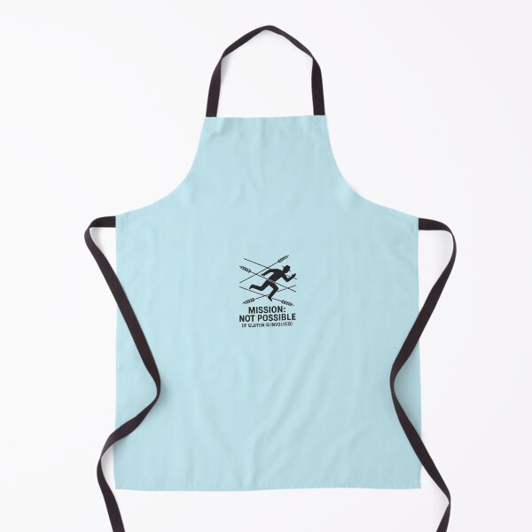Item preview, Mission: Not Possible (If Gluten Is Involved) – Spy Parody Design | Wheat-Laser Dodge Gluten-Free Humour designed and sold by My Gluten Free Life UK.