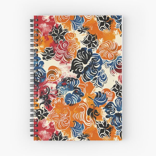 Item preview, Cute Floral Batik Pattern - Fresh Flower  -  Birth Month Flowers designed and sold by RoyalStarsPatts.