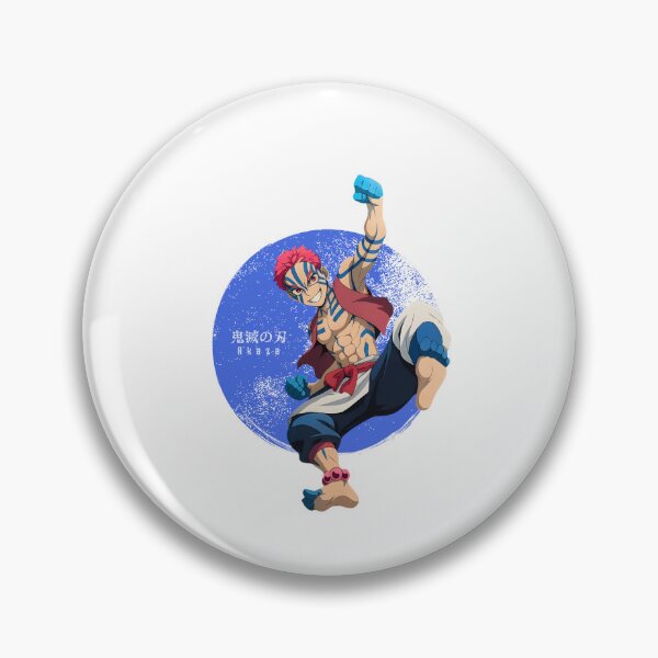 Item preview, Martial Demon Warrior – Blue Striped Fighter Anime Artwork designed and sold by lamiarte.