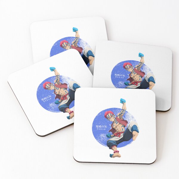 Item preview, Martial Demon Warrior – Blue Striped Fighter Anime Artwork designed and sold by lamiarte.