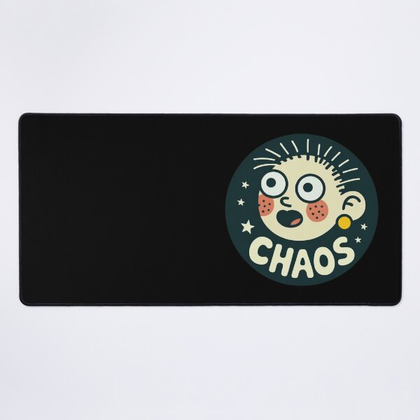 Item preview, Funny Chaos Cartoon Face Design designed and sold by MonkiFlipp.