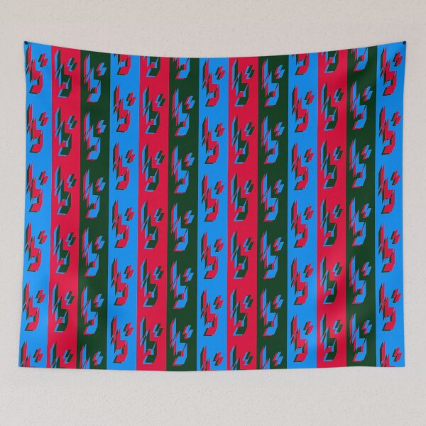 Item preview, bbb (Blue, Red, Black/Green) designed and sold by LowResDesigns.