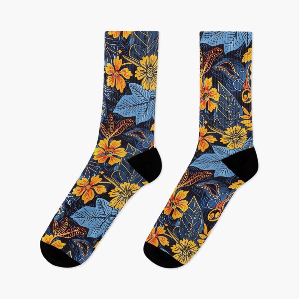 Item preview, Beautiful Floral Batik Pattern - Pretty Flower  - Cute designed and sold by RoyalStarsPatts.
