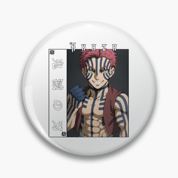 Item preview, Martial Demon Warrior – Blue Striped Fighter Anime Artwork designed and sold by lamiarte.