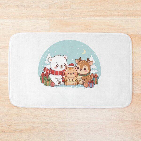 Item preview, Christmas - Christmas stickers cat reindeer designed and sold by PYXOO.