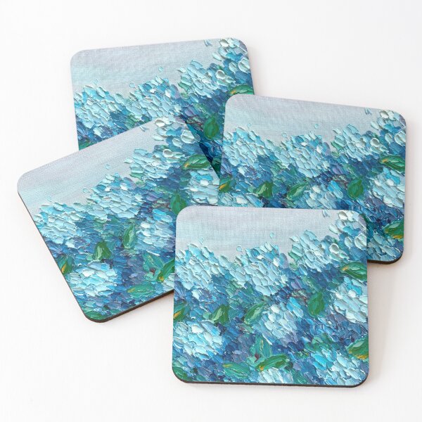 Item preview, Blue Hydrangea Fields designed and sold by Praline Creative.