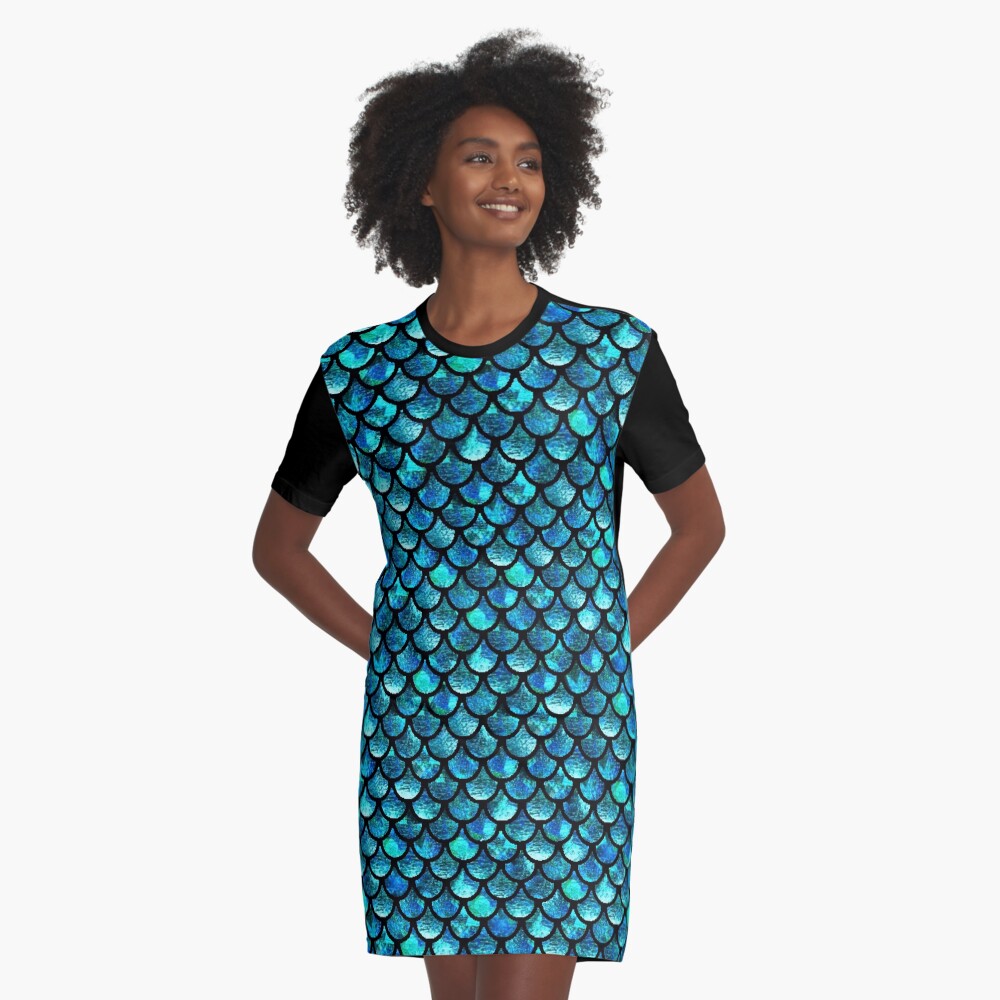 Mermaid t cheap shirt dress