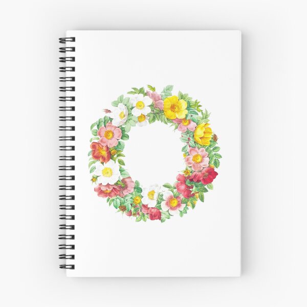 Item preview, Vintage Flower Wreath designed and sold by NoisyNosyNancy.