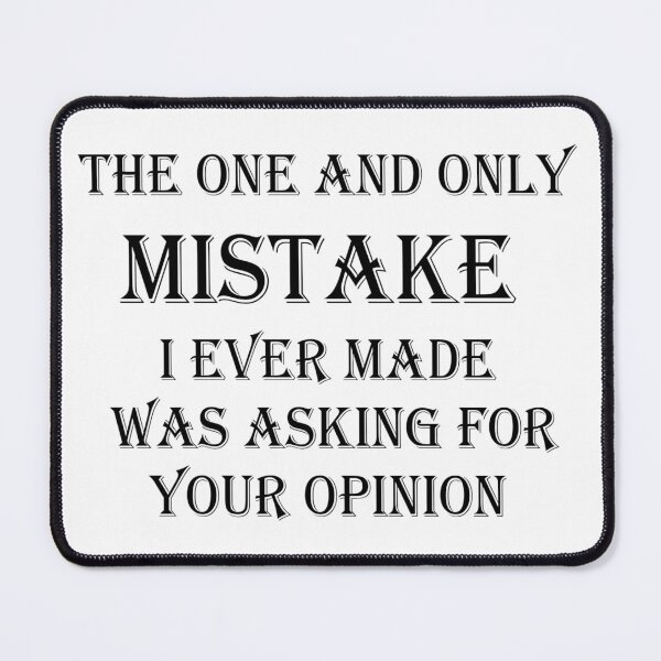 Item preview, The One And Only Mistake designed and sold by rockopaolo.