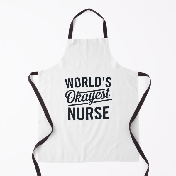 Item preview, world's Okayest Nurse designed and sold by belladesign7.