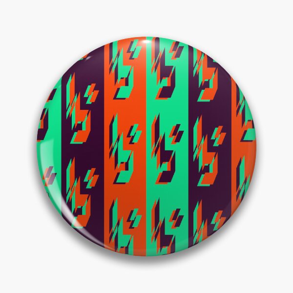 Item preview, bbb (Orange, Mint, Black) designed and sold by LowResDesigns.