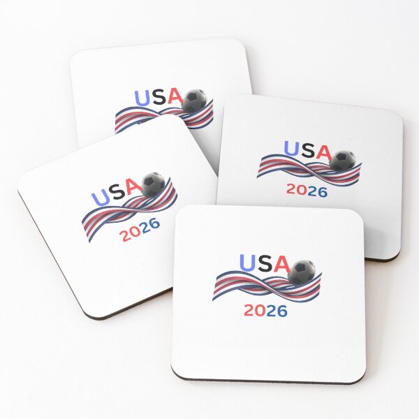 Item preview, USA 2026 Soccer Ball With Waving Flag - United States Football Team Supportز designed and sold by printeGear.