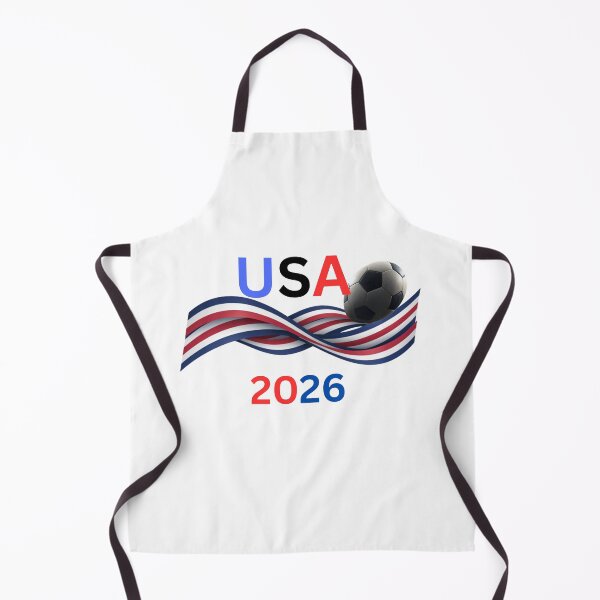 Item preview, USA 2026 Soccer Ball With Waving Flag - United States Football Team Supportز designed and sold by printeGear.