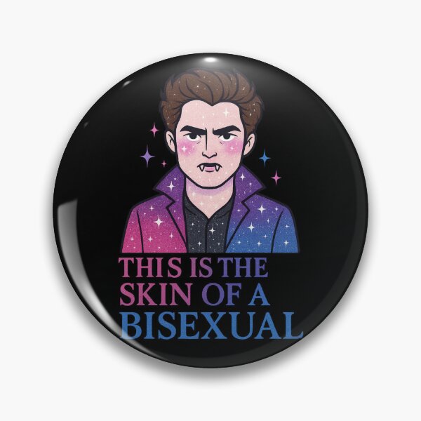 Item preview, Funny Titsoak Bisexual Pride Queer Sparkle Vampire Meme designed and sold by ArcanePrintsxo.