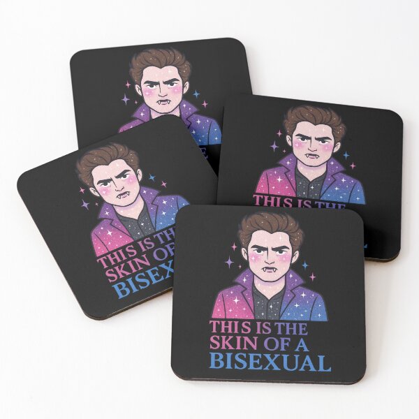 Item preview, Funny Titsoak Bisexual Pride Queer Sparkle Vampire Meme designed and sold by ArcanePrintsxo.