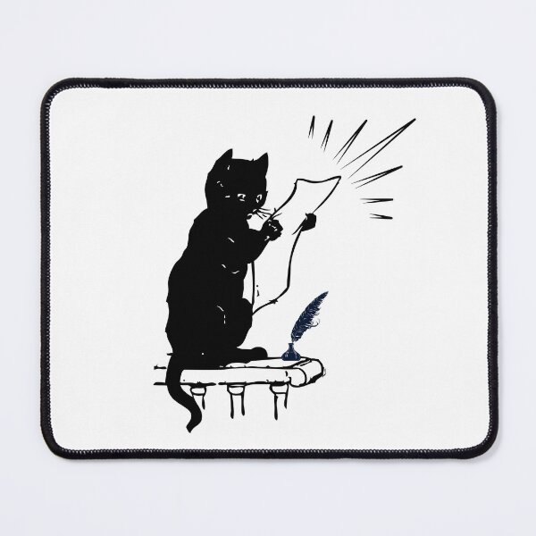 Item preview,  Funny Black Cat Literature Design for Cat Lovers & Book Fans designed and sold by ice-apparel.