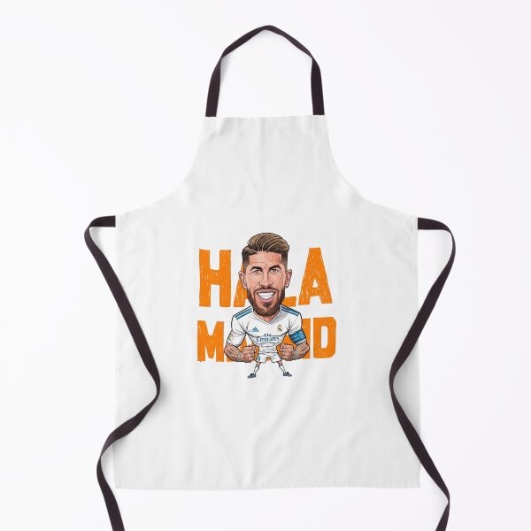Item preview, Hilarious caricature of Sergio Ramos Hala Madrid designed and sold by vectorlove.