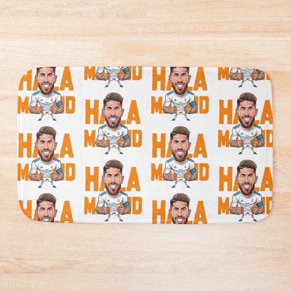 Item preview, Hilarious caricature of Sergio Ramos Hala Madrid designed and sold by vectorlove.