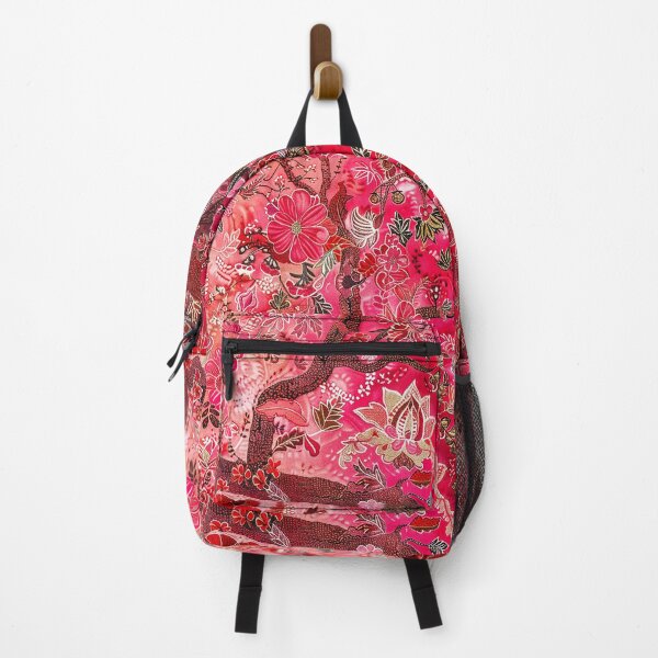 Item preview, Cute Retro Floral Batik Pattern- Little Flower Bouquet -  Pink designed and sold by RoyalStarsPatts.