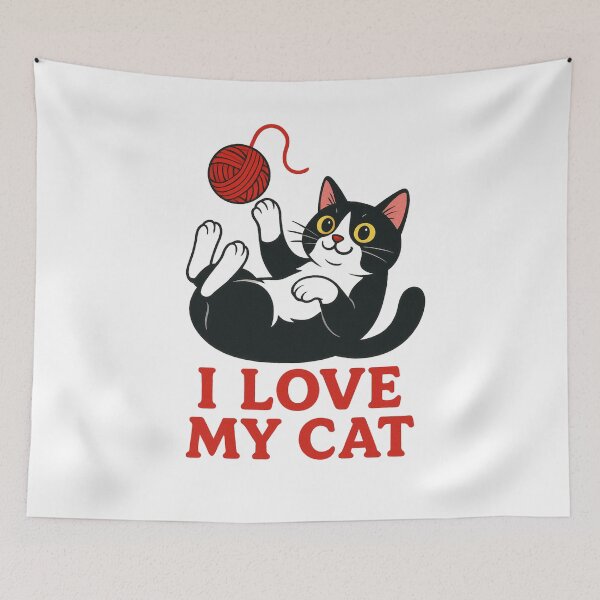 Item preview, I love my cat designed and sold by TomDob.