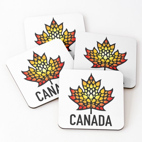Item preview, CANADA GLOWING PRIDE MAPLE LEAF NO BACKGROUND designed and sold by Great Canadian Collective.