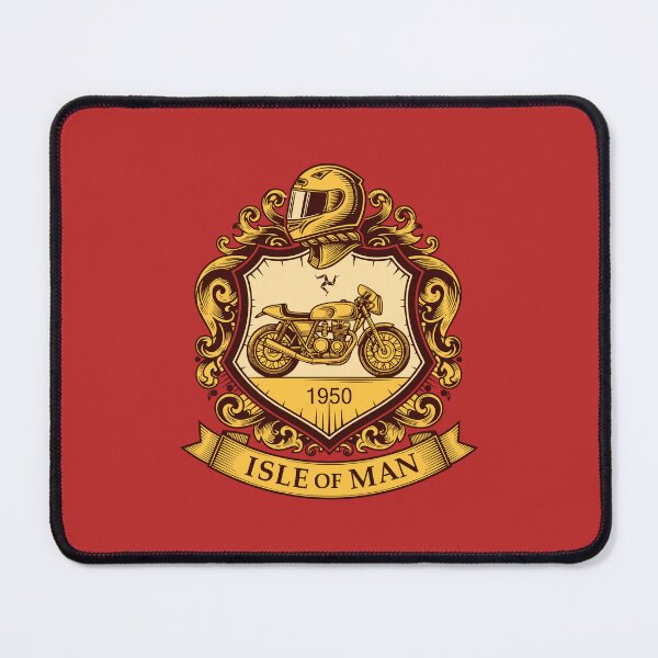 Item preview, Vintage Isle of Man TT Racing Crest designed and sold by KiwiRider.
