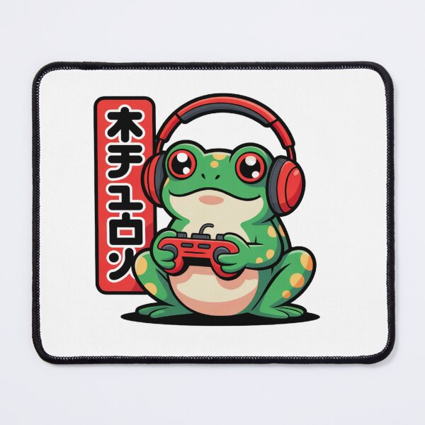 Item preview, Japanese Gamer Frog Art Men & Women Funny Vintage Gaming designed and sold by ZACK ART.