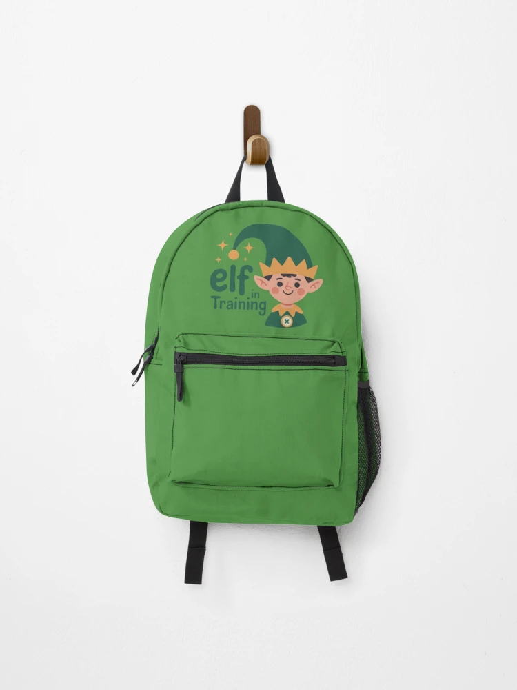 Thumbnail 1 of 3, Backpack, Elf In Training designed and sold by DabrowskiDesign.