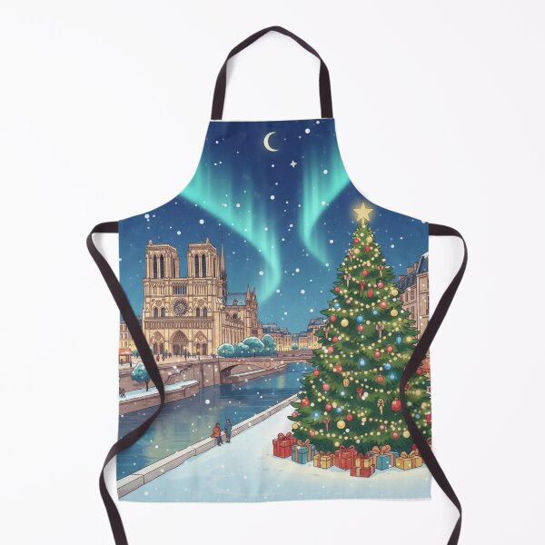 Item preview, Christmas - Paris at Christmas Notre Dame Poster designed and sold by PYXOO.