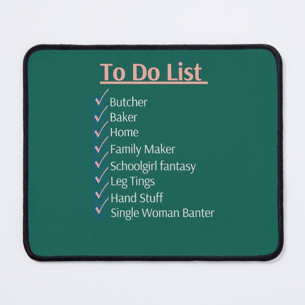 Item preview, CMAT’S To Do List - Green and Pink designed and sold by calagazcreative.