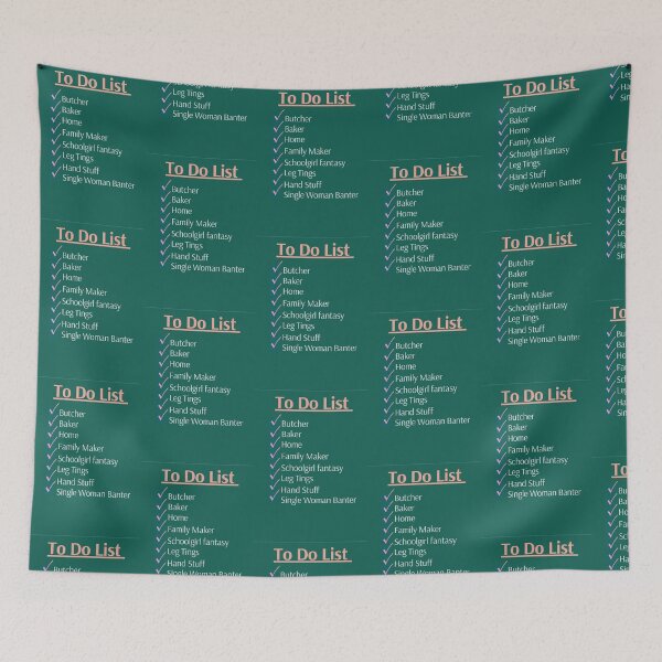 Item preview, CMAT’S To Do List - Green and Pink designed and sold by calagazcreative.