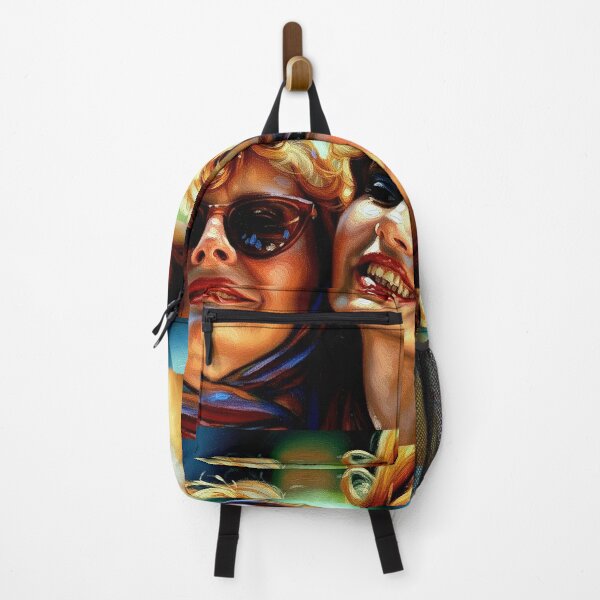 Item preview, Female Action Rebel Desert Art | 90s Road Trip Passenger Portrait | Vintage Sunglasses Scarf designed and sold by Art's Diner.